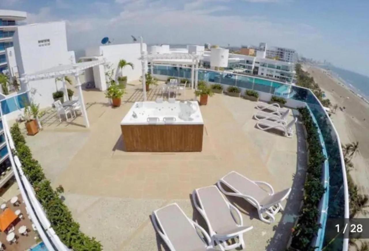 Luxury Apartment, Sector Morros, Vista Y Salida Al Mar Edificio Sunshine Картахена Экстерьер фото