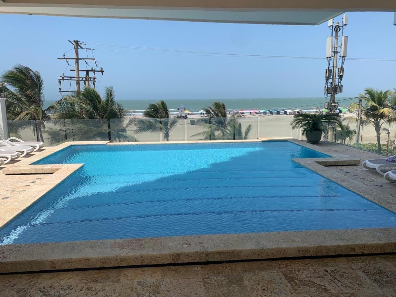 Luxury Apartment, Sector Morros, Vista Y Salida Al Mar Edificio Sunshine Картахена Экстерьер фото