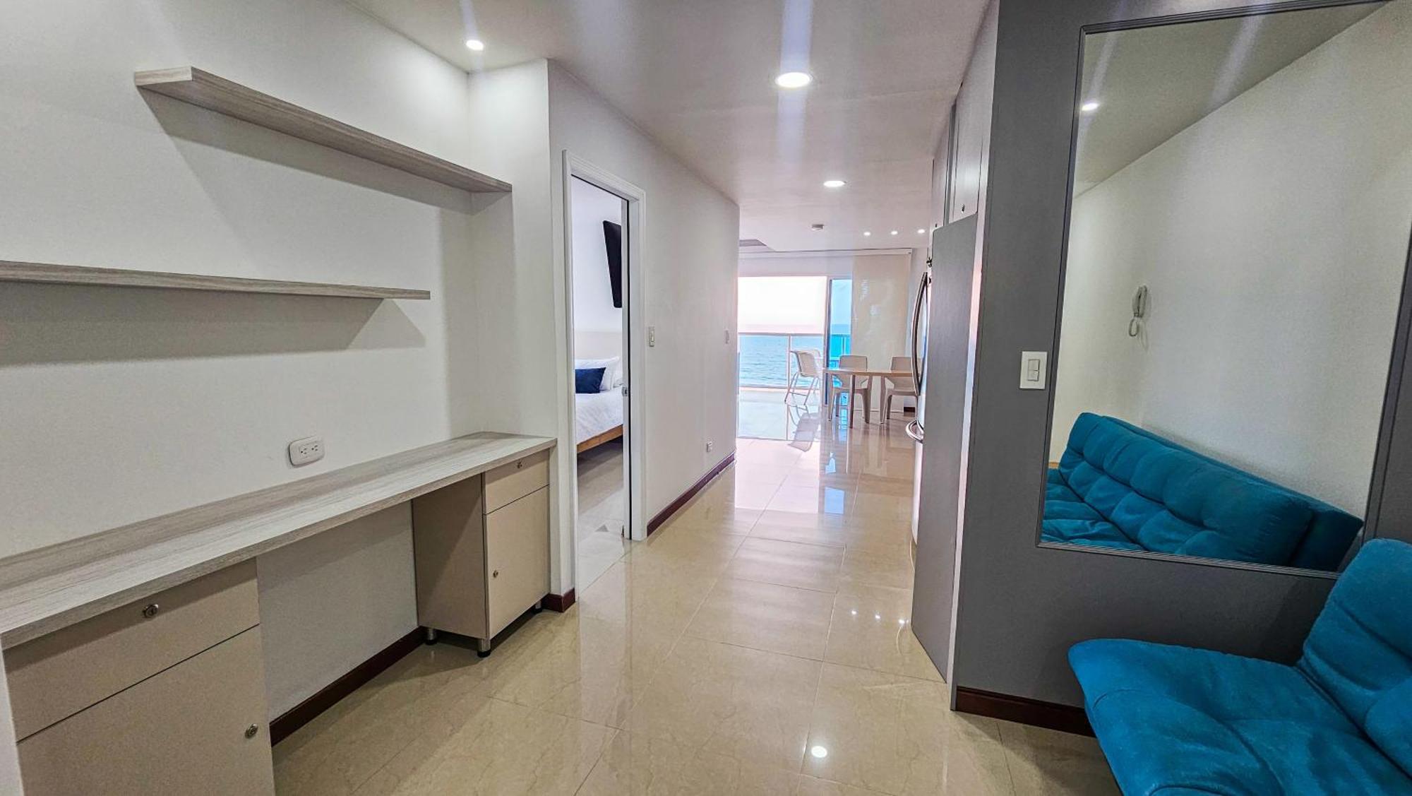 Luxury Apartment, Sector Morros, Vista Y Salida Al Mar Edificio Sunshine Картахена Экстерьер фото